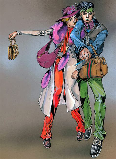 araki jojo gucci clothes|hirohiko araki and gucci.